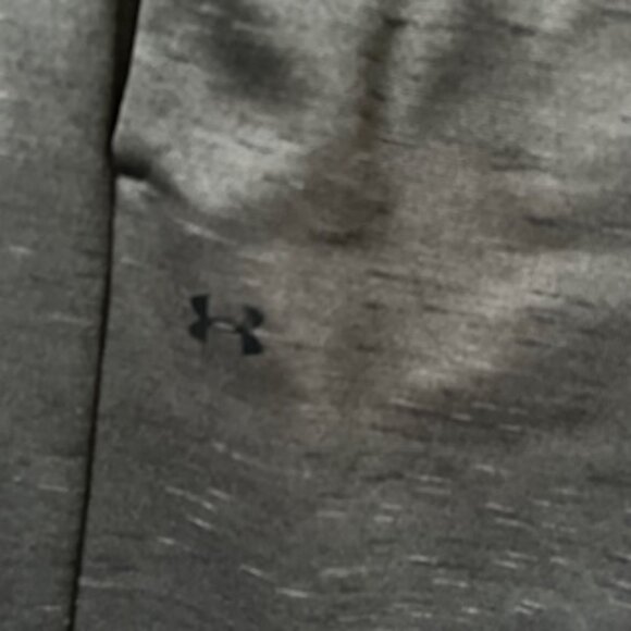 🧡3/15 Under Armor Coldgear Loose Black Gray Sweatpants Women's M - Picture 2 of 9